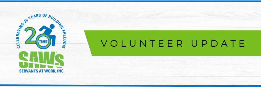 SAWS VOLUNTEER NEWSLETTER